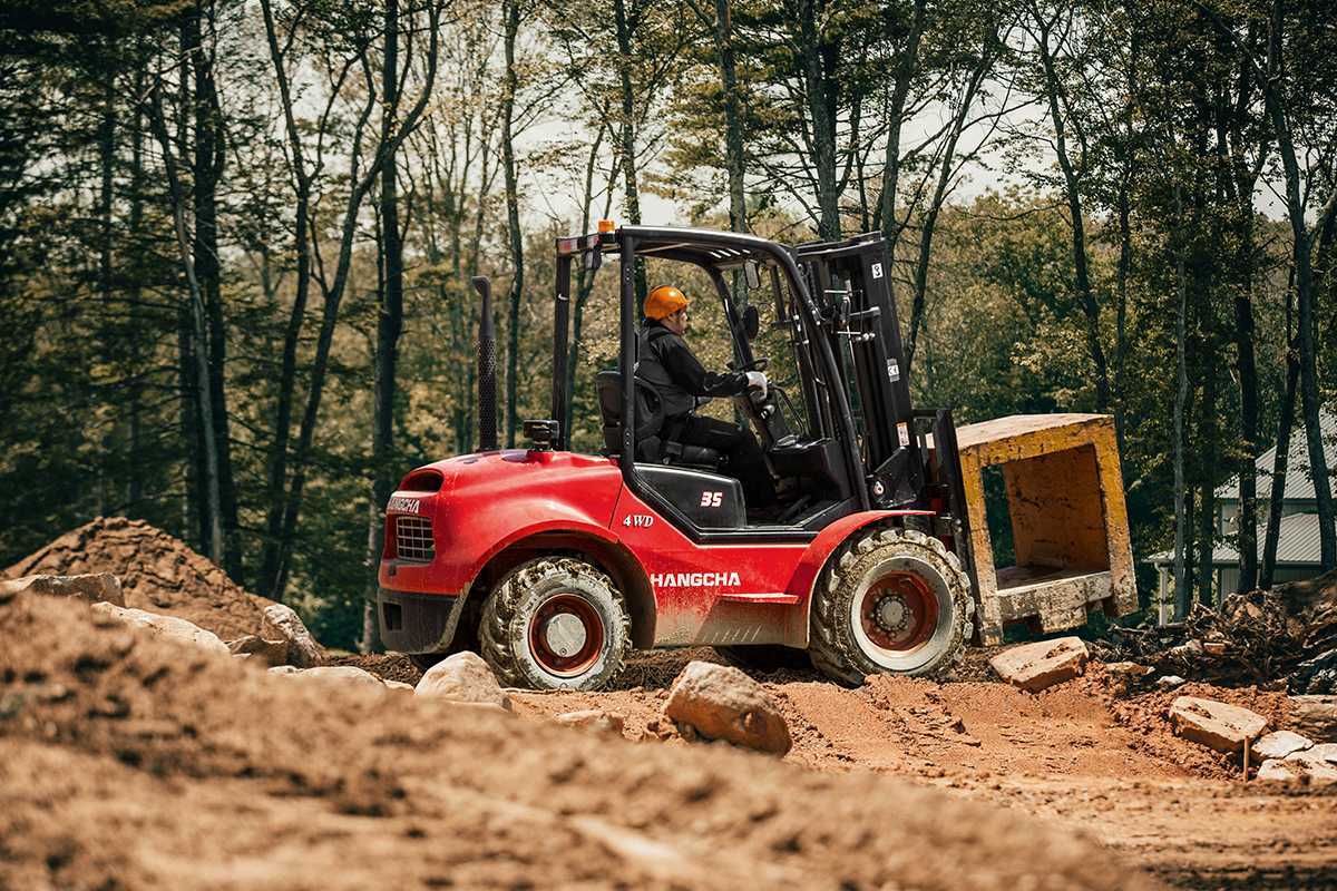 used and reconditioned forklift